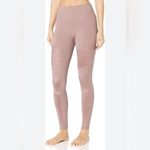 Alo High-Waist Moto Legging Smoky Quarts XS